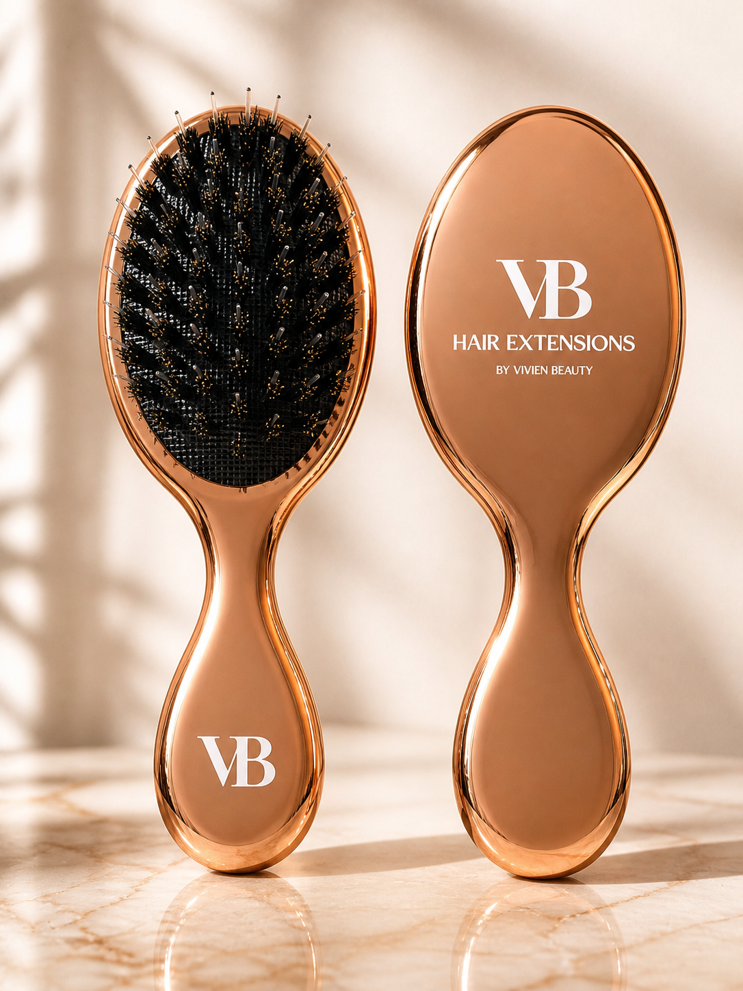 Premium Extensions-Bürste Mini für Haarverlängerungen